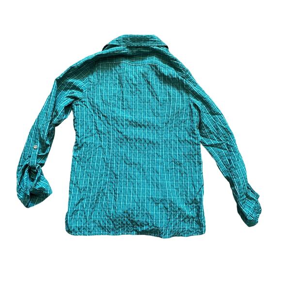 Green Eddie Bauer vented hiking/fishing shirt - Picture 6 of 9